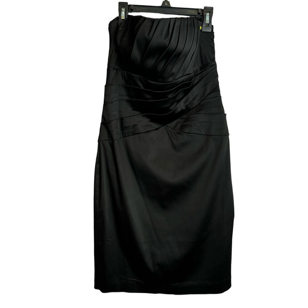 White House Black Market WHBM Cocktail Occasion‎ Dress Black size 6